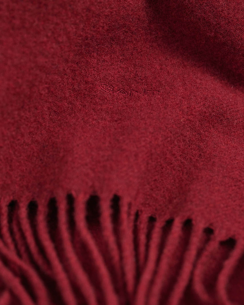 GANT Mens Wool Scarf Plumped Red Northern Ireland Belfast