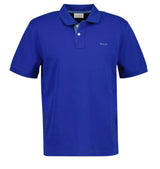 GANT Regular Contrast Pique Polo Shirt Crisp Blue Northern Ireland