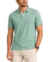 GANT Regular Contrast Pique Polo Shirt Surplus Mint Northern Ireland