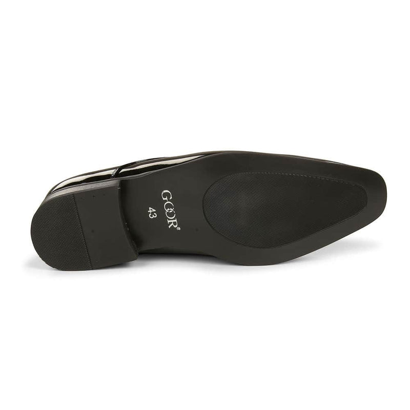 Goor Mens Patent Tuxedo Formal Shoes Black Ballynahinch Northern