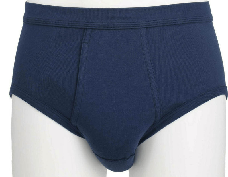 Gotzburg Classic 2 Pack Y Front Briefs Navy