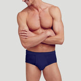 Gotzburg Classic 2 Pack Y Front Briefs Navy
