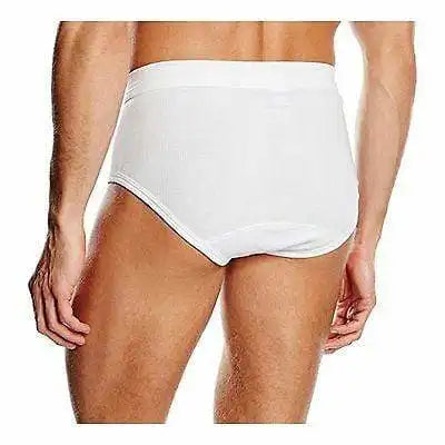 Gotzburg Classic 2 Pack Y-Front Briefs White