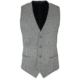 Grey Check Waistcoat