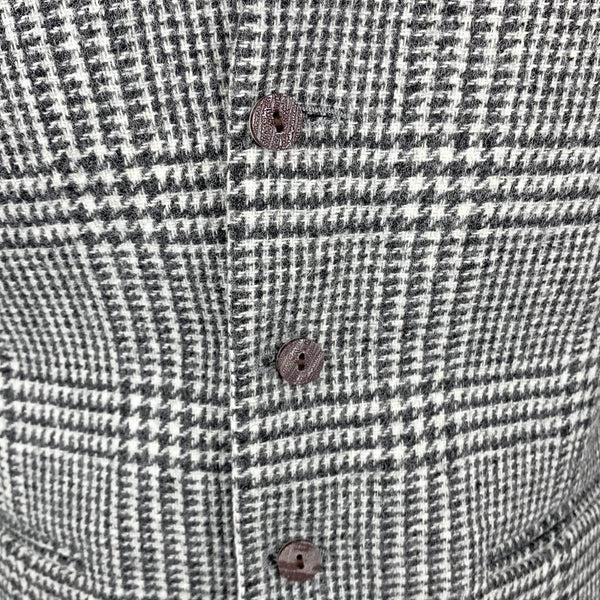 Grey Check Waistcoat