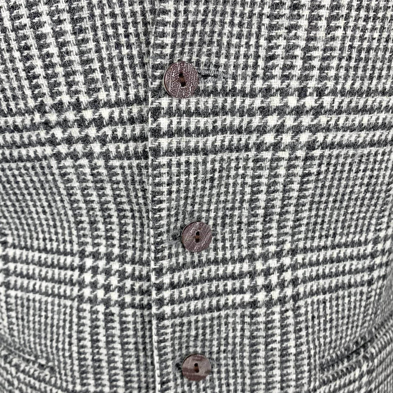 Grey Check Waistcoat
