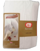 Guardian Mens Brushed Thermal Long Johns - White