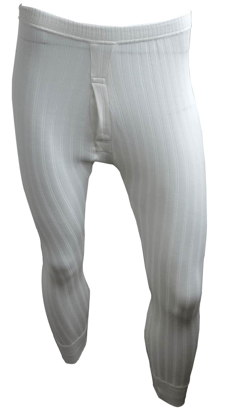 Guardian Mens Brushed Thermal Long Johns - White