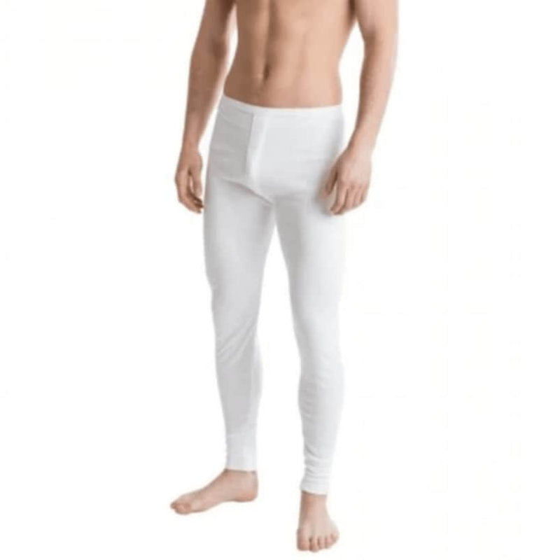 Guardian Mens Brushed Thermal Long Johns - White