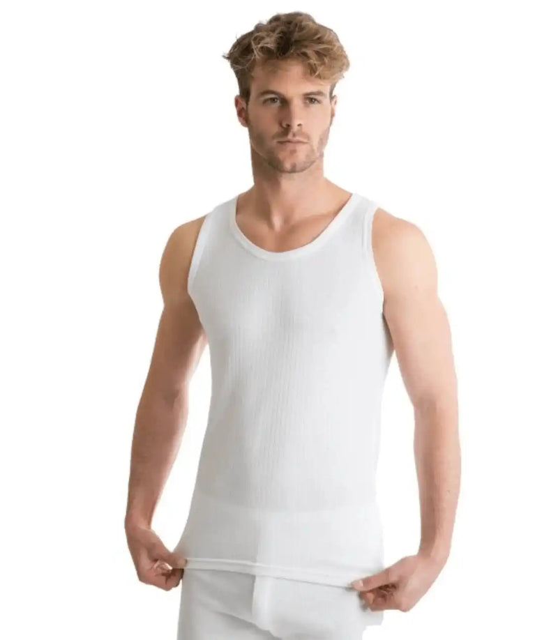 Guardian Mens Thermal Vest- Single Pack - White