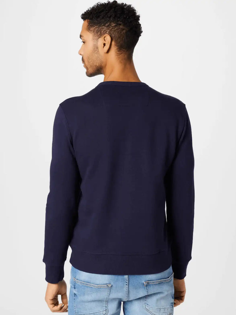 Guess Braulio CN Fleece Sweatshirt Smart Blue