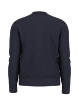 GUESS Jeans LS Crew Neck Cable Knit Sweater Daring Ocean Northern