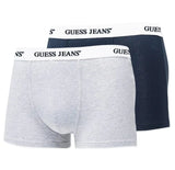 Guess Jeans Mens 2 Pack Boxer Briefs Navy/Grey Northern Ireland