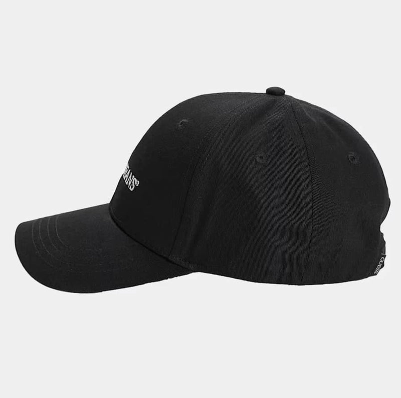 Guess Jeans Mens Embroidered Baseball Cap Black Northern Ireland