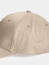 Guess Jeans Mens Embroidered Baseball Cap Sand Beige Northern Ireland