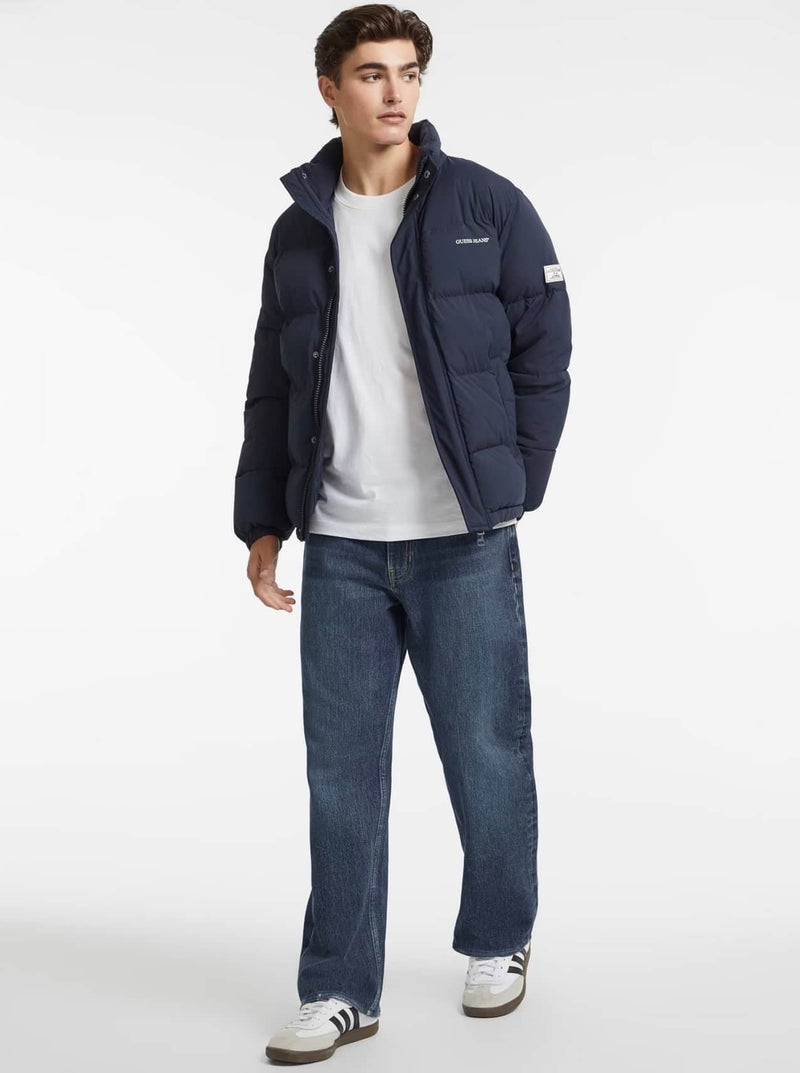 GUESS JEANS Regular Puffer Jacket Navy Northern Ireland Belfast