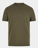 Guess Mens Eco Aidy Logo T-Shirt Olive Northern Ireland Belfast