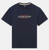 Guess Mens American Tradition T-Shirt Navy Northern Ireland Belfast