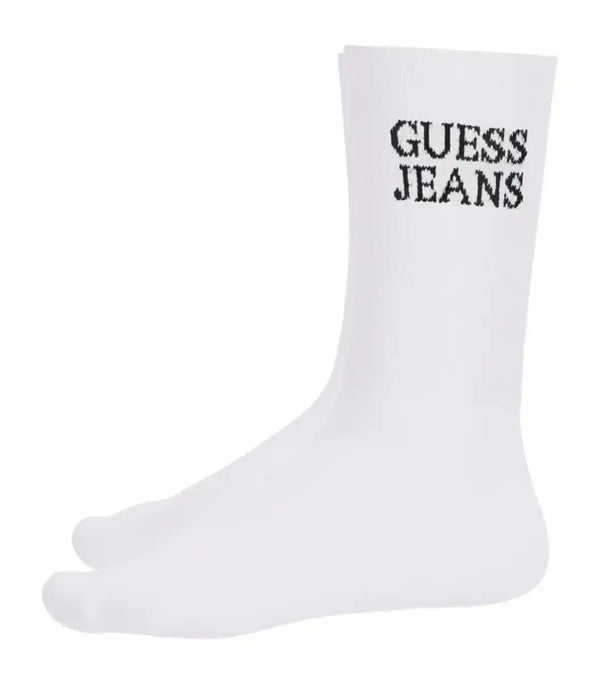 Guess Mens Crew Sports Socks 1 Pack White Northern Ireland Belfast