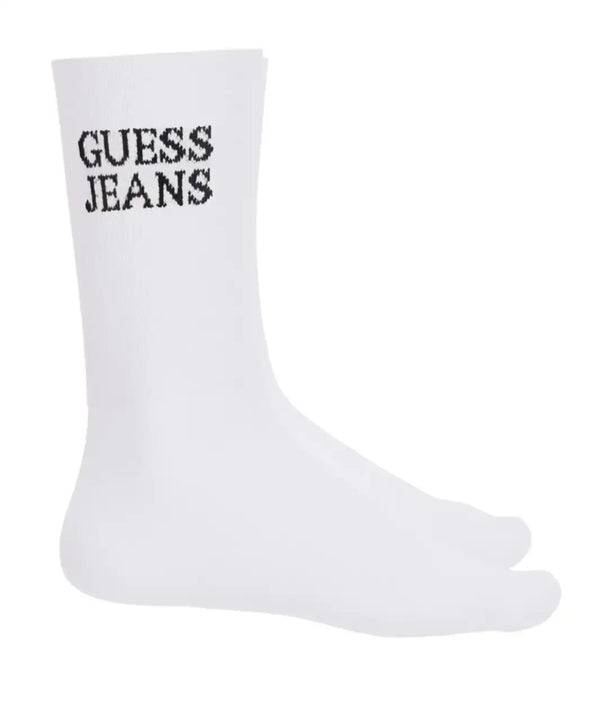 Guess Mens Crew Sports Socks 1 Pack White Northern Ireland Belfast