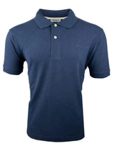 Guess Mens Embroidered Logo Polo Shirt Daring Ocean Navy Northern