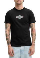 Guess Mens Embroidered Logo T-Shirt Black Northern Ireland Belfast