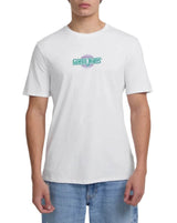 Guess Mens Embroidered Logo T-Shirt White Northern Ireland Belfast