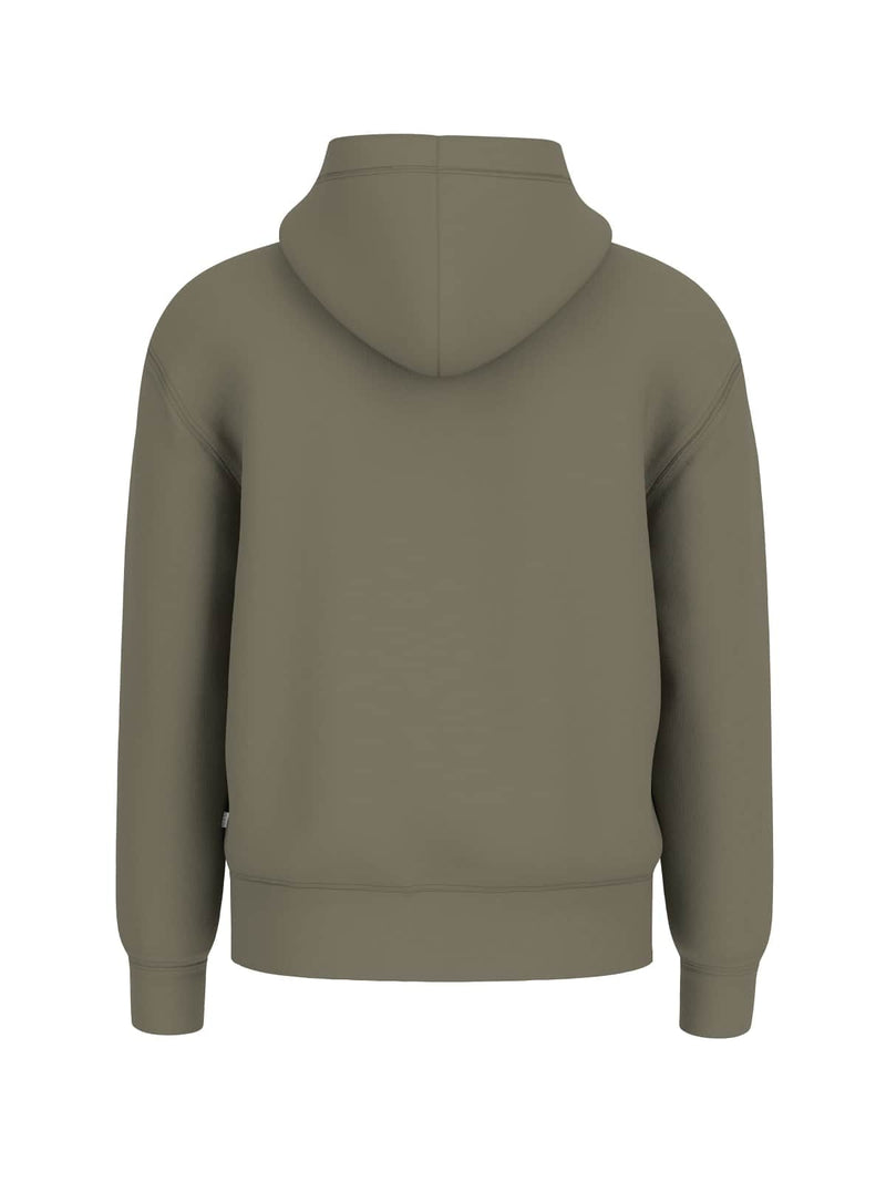 Guess Mens GJ American Tradition Hoodie Olive Light Green Northern