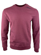 Guess Mens Inverted W Logo Sweatshirt Burgundy Ballynahinch Northern