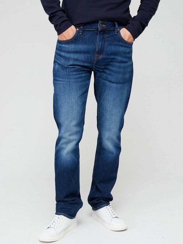 Guess Mens Jeans Angels Slim Fit Dark Wash Blue Ballynahinch Northern