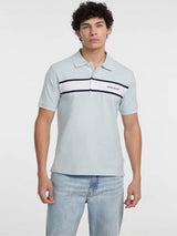 Guess Mens Logo Embroidered Polo Blue Northern Ireland Belfast