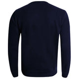 Guess Men’s Logo Patch Sweatshirt Smart Blue Ballynahinch Northern