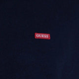 Guess Men’s Logo Patch Sweatshirt Smart Blue Ballynahinch Northern