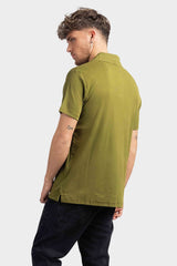 Guess Men’s Nolan SS Polo Shirt Green Stone Northern Ireland Belfast