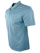 Guess Mens Paul Short Sleeve Polo Shirt Slim Fit Honest Blue