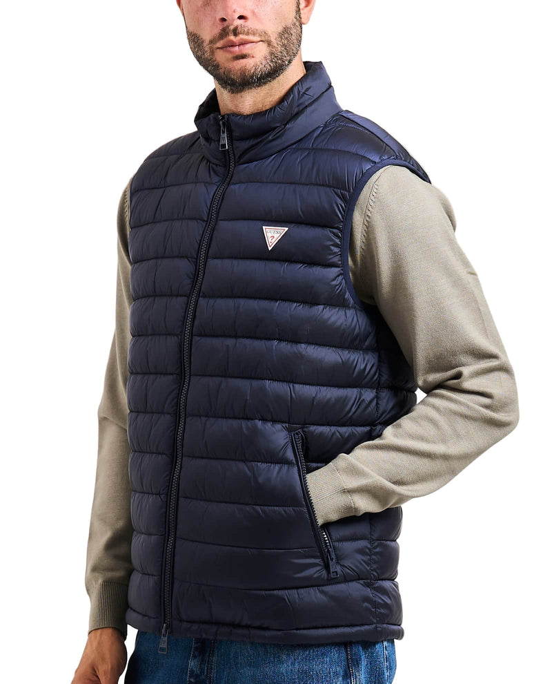 Guess Mens Puffer Vest Gilet Navy Northern Ireland Belfast