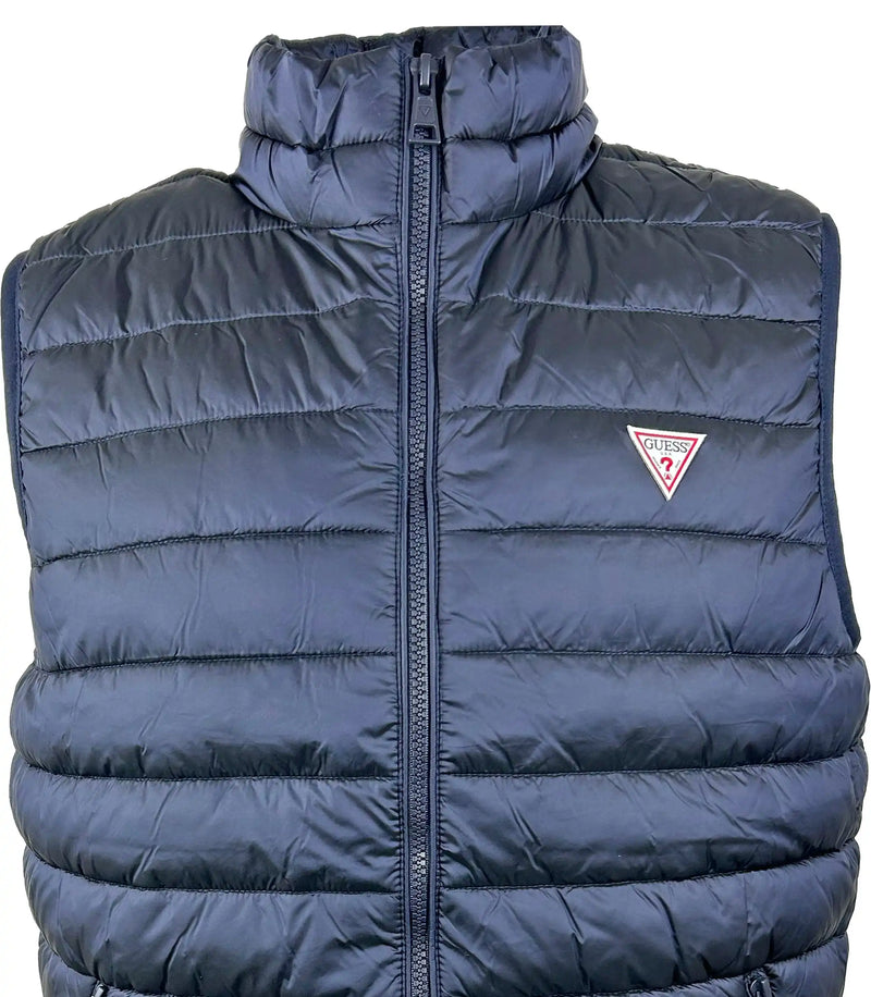 Guess Mens Puffer Vest Gilet Navy Northern Ireland Belfast