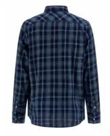 Guess Mens Ronnie LS Check Shirt M3BH44D52G1 Blue/Green Ballynahinch