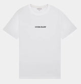 Guess Mens Slim Embroidered Logo T-Shirt White Northern Ireland