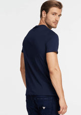 Guess CN SS Original Logo Tshirt Navy