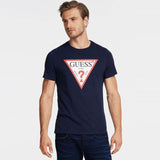 Guess CN SS Original Logo Tshirt Navy