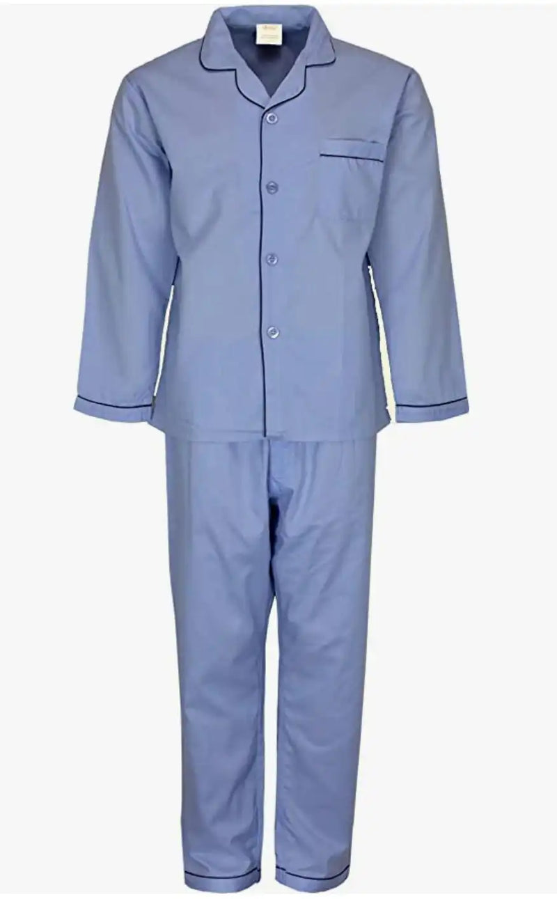 Haigman Men’s Pyjamas Set Sky Blue Ballynahinch Northern Ireland