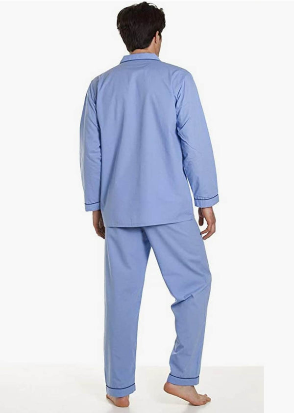 Haigman Men’s Pyjamas Set Sky Blue Ballynahinch Northern Ireland