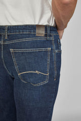 Hattric Jeans Hunter Straight Leg Stretch 688465 Pure Indigo Blue