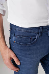 Hattric Men’s 5 Pocket Harris Slim Stretch Jeans 688495 9690 47