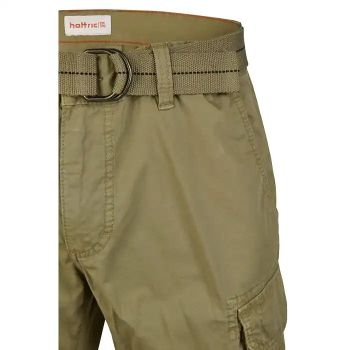 Hattric Mens Cargo Shorts Khaki Green Northern Ireland Belfast