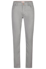 Hattric Mens Harris Slim 5 Pocket Trousers Grey Northern Ireland