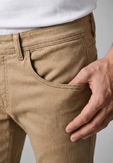 Hattric Mens Harris Slim Jeans Dark Beige Northern Ireland Belfast