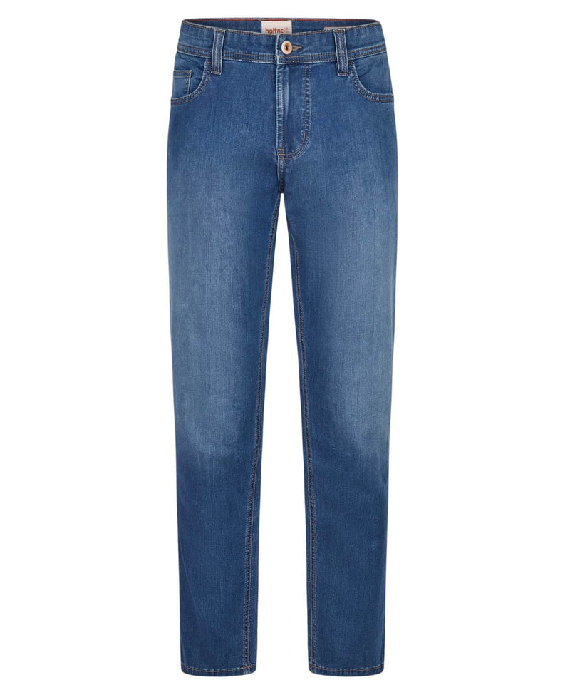 Hattric Mens Harris Slim Stretch Jeans Light Blue Northern Ireland