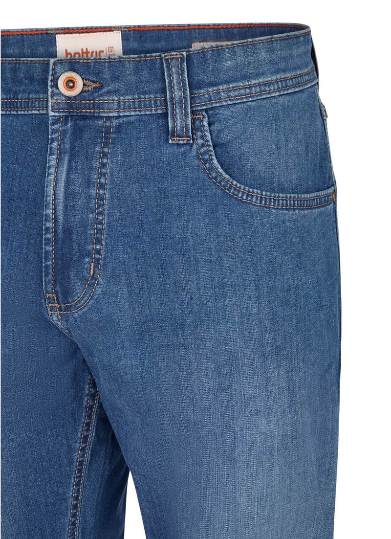 Hattric Mens Harris Slim Stretch Jeans Light Blue Northern Ireland